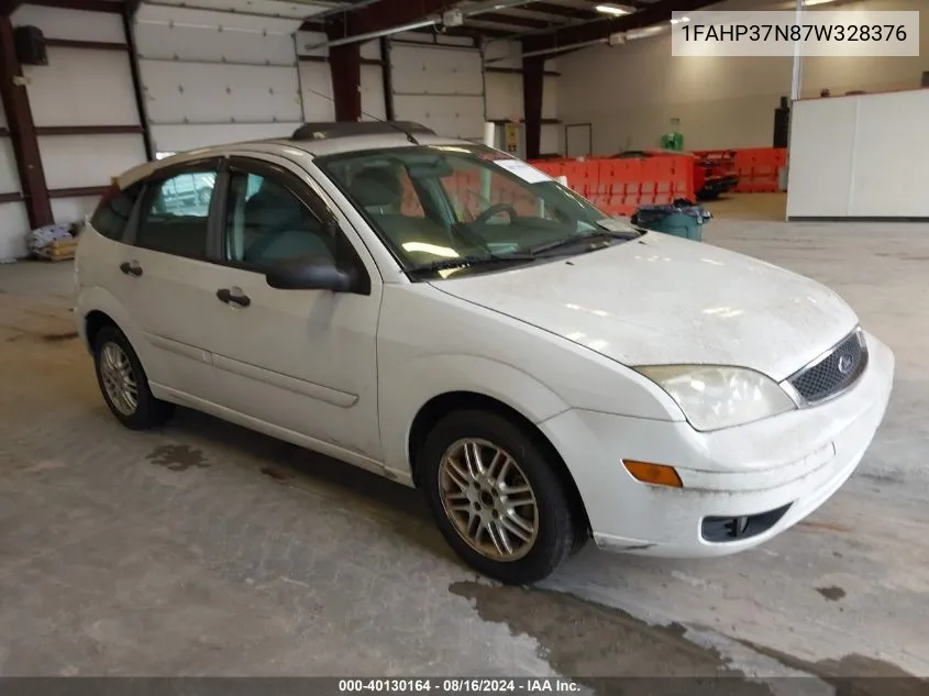 2007 Ford Focus S/Se/Ses VIN: 1FAHP37N87W328376 Lot: 40130164