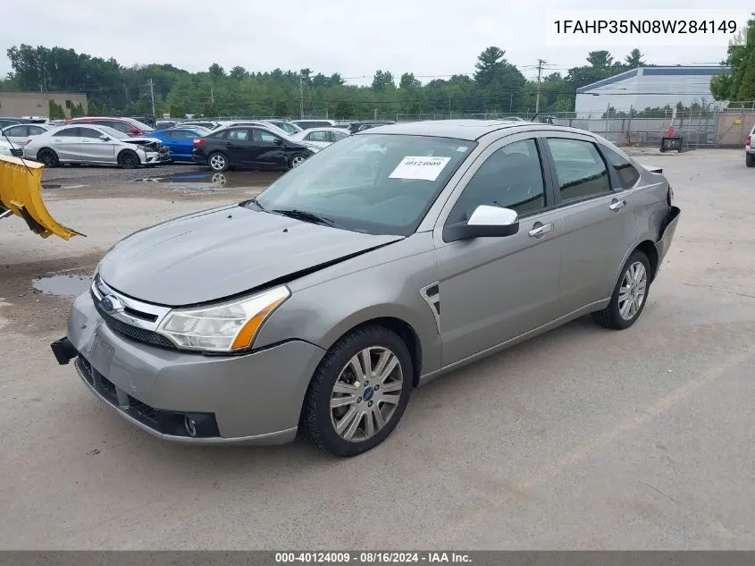 1FAHP35N08W284149 2008 Ford Focus Se/Ses