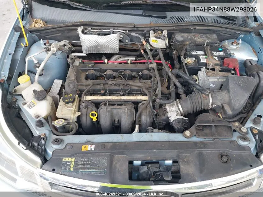 1FAHP34N88W298026 2008 Ford Focus S