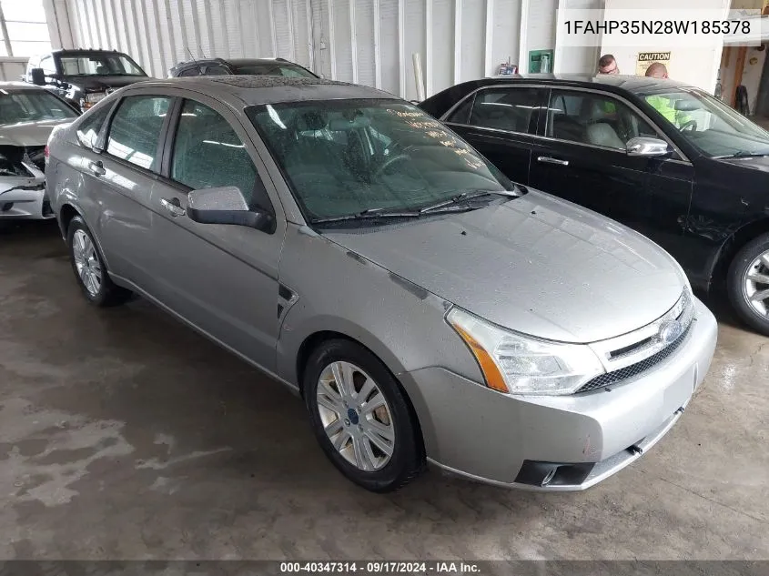 2008 Ford Focus Se/Ses VIN: 1FAHP35N28W185378 Lot: 40347314