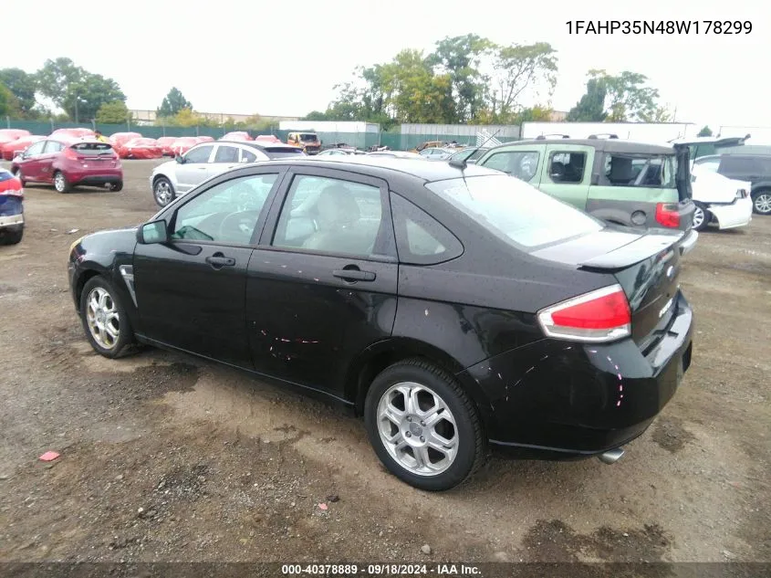 1FAHP35N48W178299 2008 Ford Focus Se/Sel/Ses