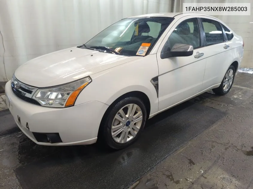 2008 Ford Focus Se/Ses VIN: 1FAHP35NX8W285003 Lot: 40743496