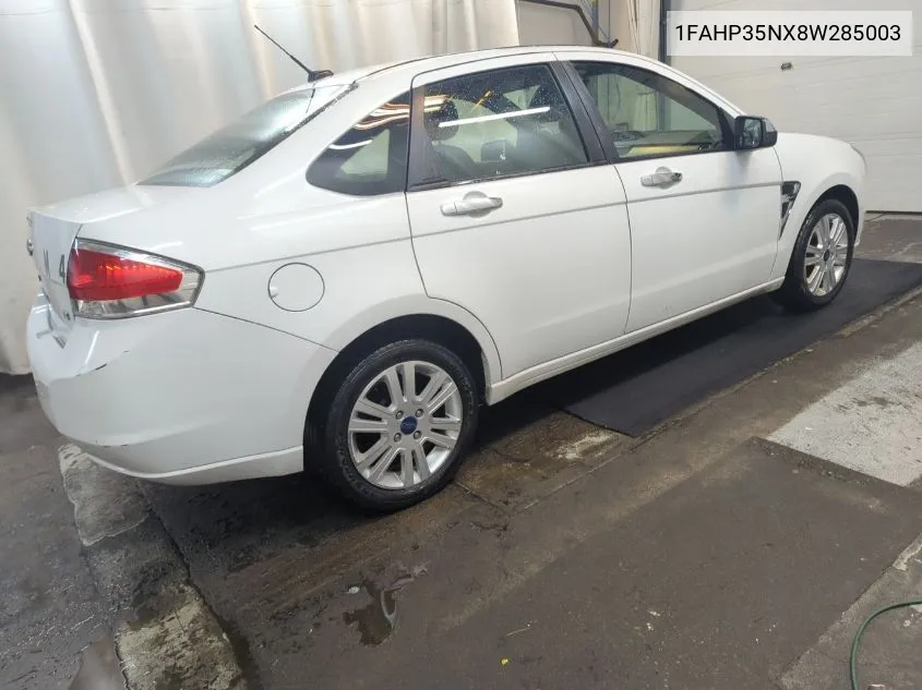 2008 Ford Focus Se/Ses VIN: 1FAHP35NX8W285003 Lot: 40743496