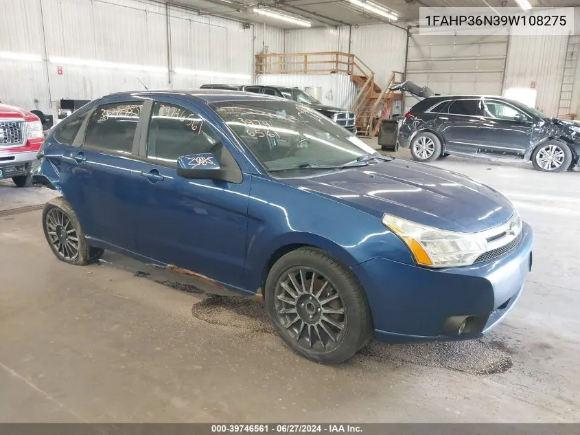 1FAHP36N39W108275 2009 Ford Focus Ses