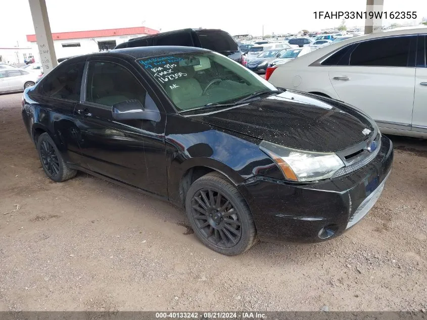 2009 Ford Focus Ses VIN: 1FAHP33N19W162355 Lot: 40133242