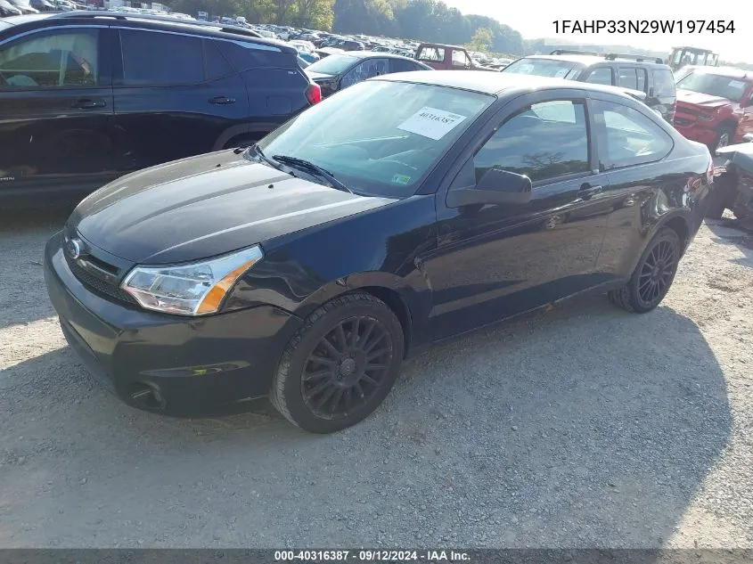 1FAHP33N29W197454 2009 Ford Focus Ses