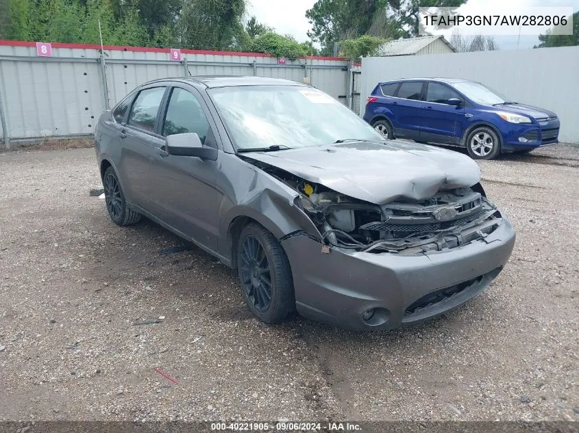 2010 Ford Focus Ses VIN: 1FAHP3GN7AW282806 Lot: 40221905