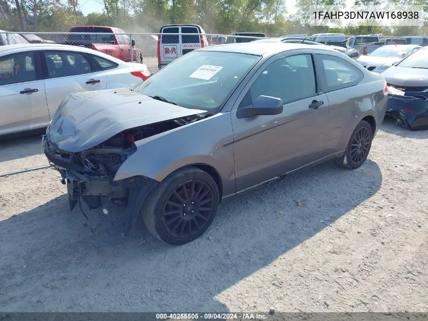 2010 Ford Focus Ses VIN: 1FAHP3DN7AW168938 Lot: 40255505