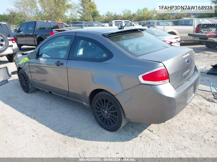 2010 Ford Focus Ses VIN: 1FAHP3DN7AW168938 Lot: 40255505