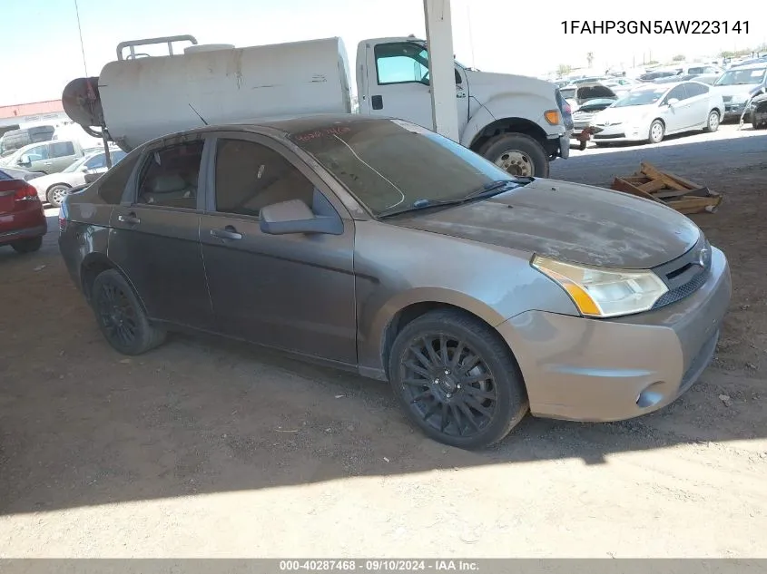 1FAHP3GN5AW223141 2010 Ford Focus Ses