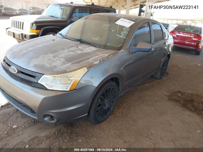 1FAHP3GN5AW223141 2010 Ford Focus Ses