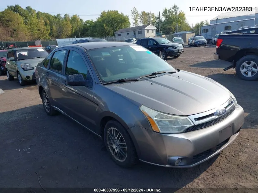 1FAHP3FN3AW282383 2010 Ford Focus Se