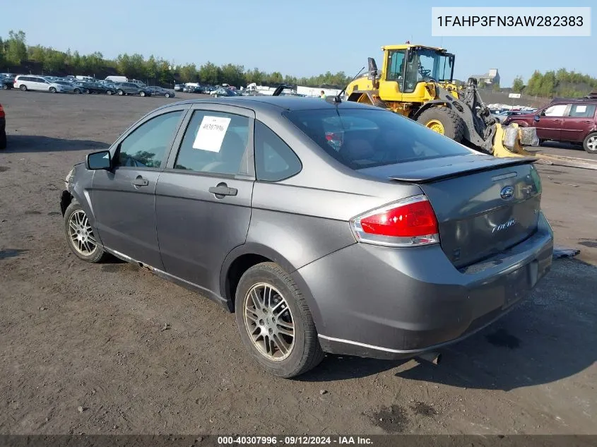 1FAHP3FN3AW282383 2010 Ford Focus Se