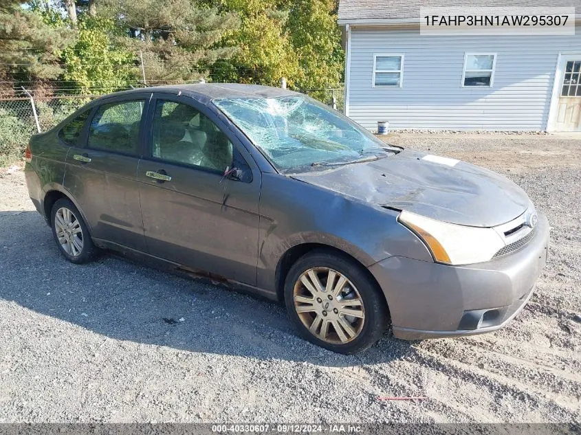 2010 Ford Focus Sel VIN: 1FAHP3HN1AW295307 Lot: 40330607