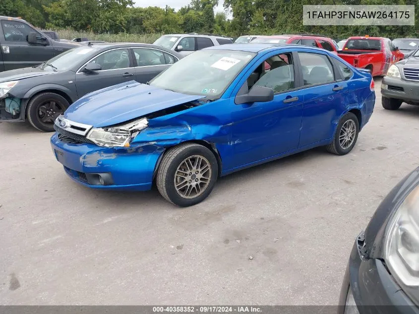 1FAHP3FN5AW264175 2010 Ford Focus Se