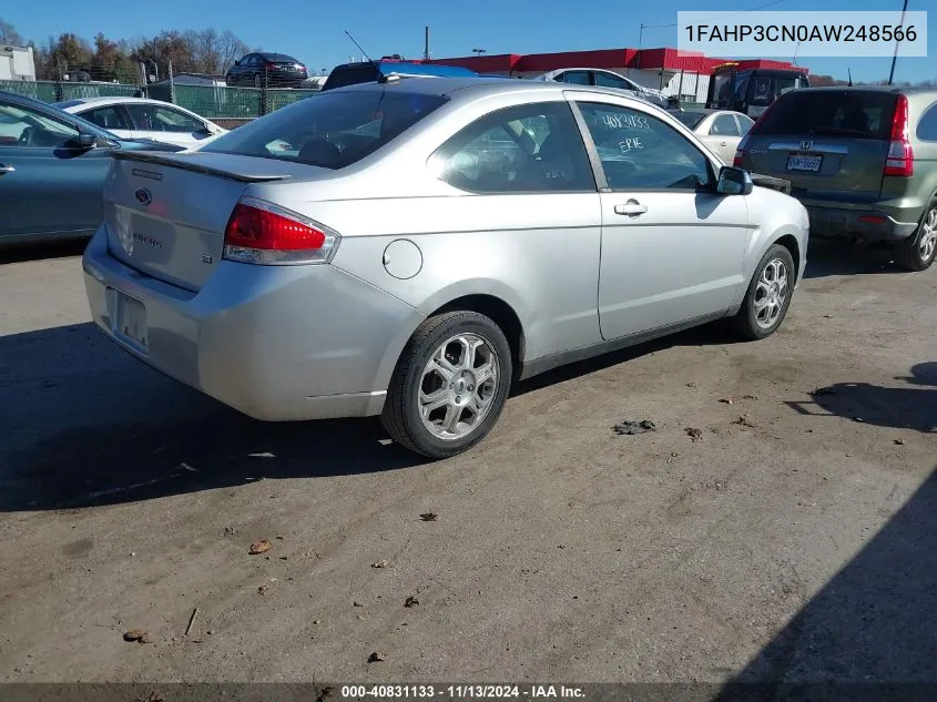 1FAHP3CN0AW248566 2010 Ford Focus Se