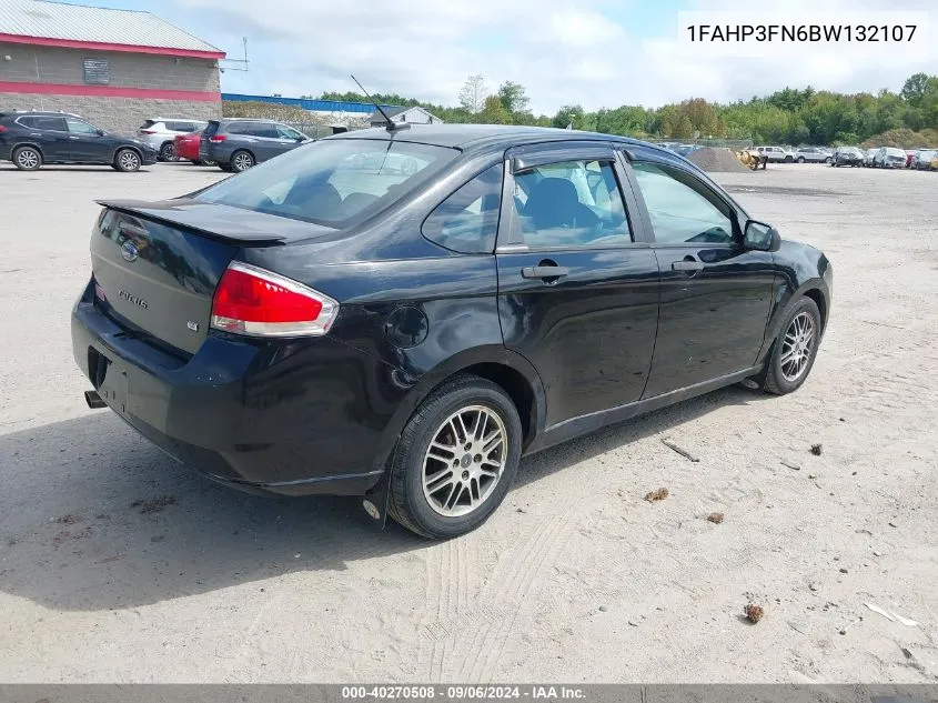 1FAHP3FN6BW132107 2011 Ford Focus Se