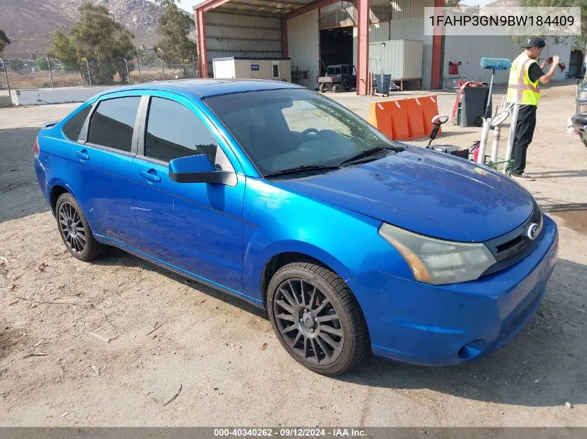 2011 Ford Focus Ses VIN: 1FAHP3GN9BW184409 Lot: 40340262