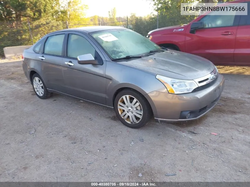 2011 Ford Focus Sel VIN: 1FAHP3HN8BW175666 Lot: 40380705