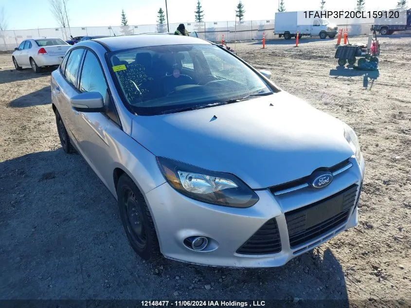 2012 Ford Focus Se VIN: 1FAHP3F20CL159120 Lot: 12148477