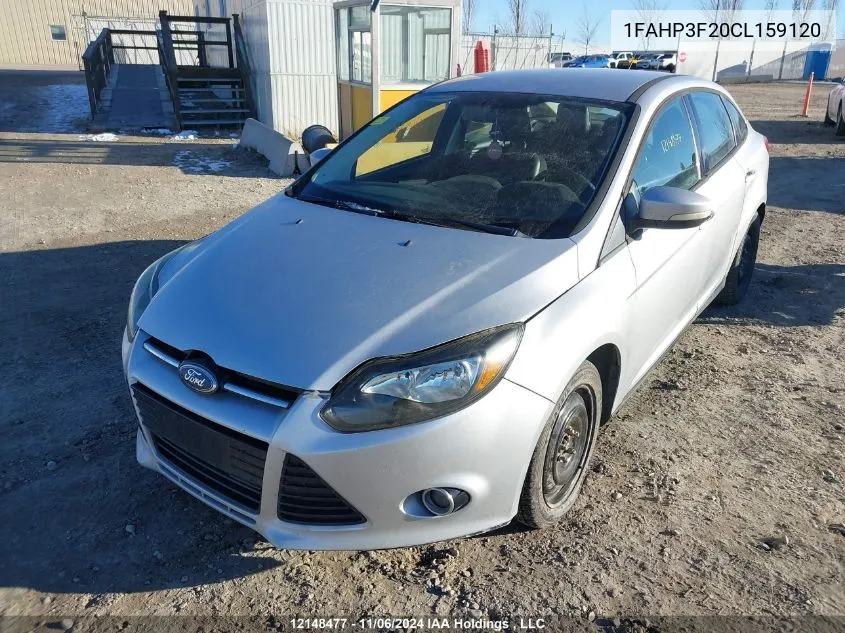 2012 Ford Focus Se VIN: 1FAHP3F20CL159120 Lot: 12148477