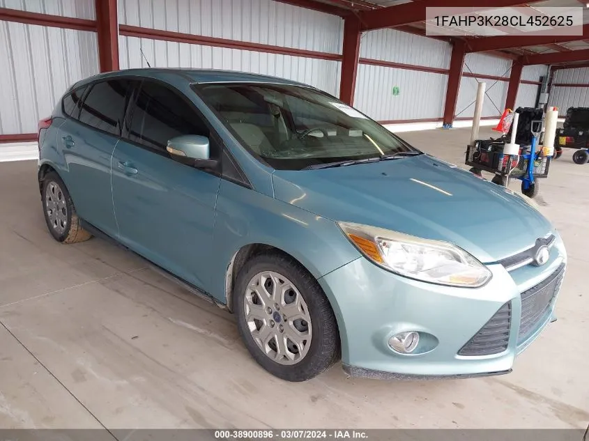 2012 Ford Focus Se VIN: 1FAHP3K28CL452625 Lot: 38900896