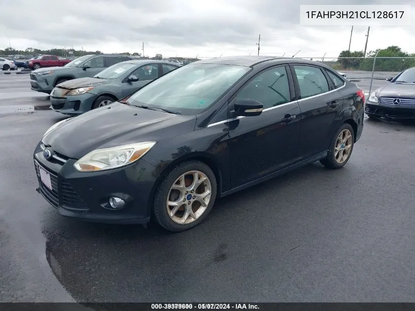 2012 Ford Focus Sel VIN: 1FAHP3H21CL128617 Lot: 39379600