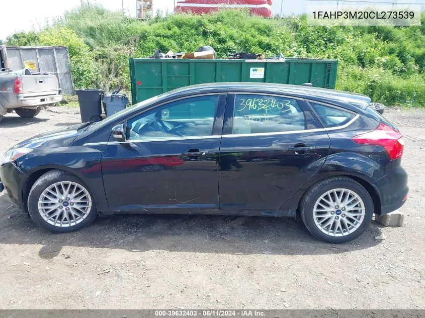 1FAHP3M20CL273539 2012 Ford Focus Sel