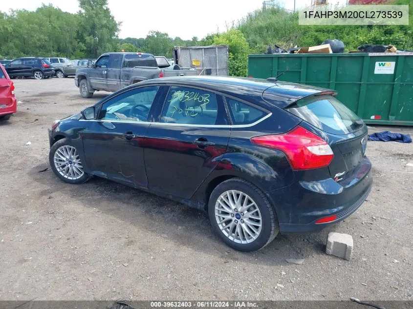 1FAHP3M20CL273539 2012 Ford Focus Sel