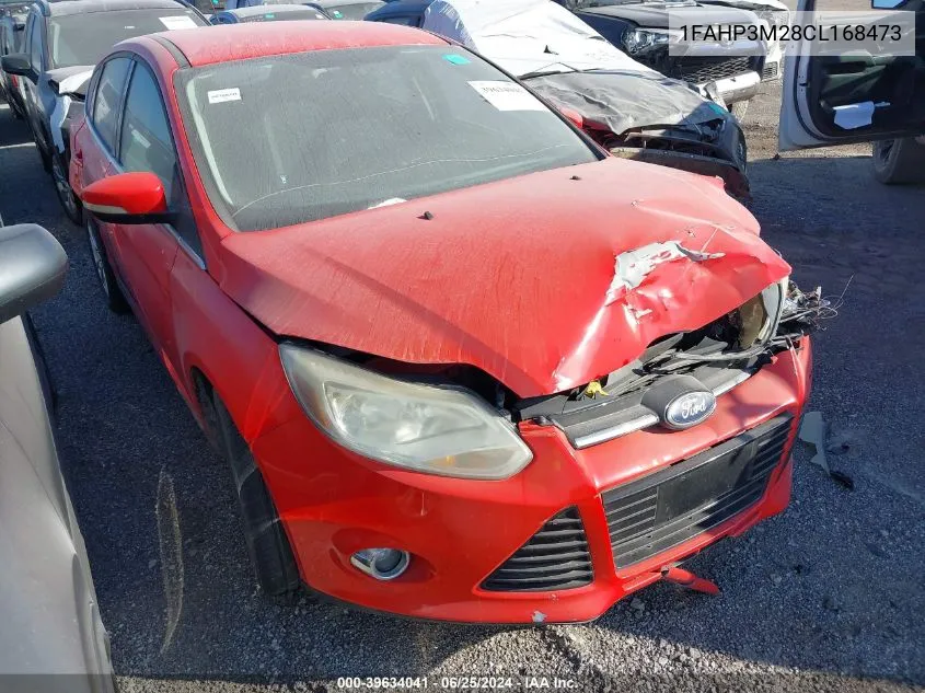 1FAHP3M28CL168473 2012 Ford Focus Sel