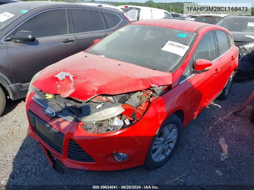 1FAHP3M28CL168473 2012 Ford Focus Sel