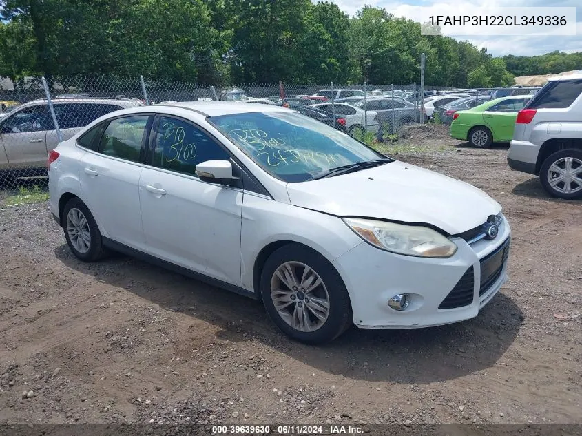 1FAHP3H22CL349336 2012 Ford Focus Sel