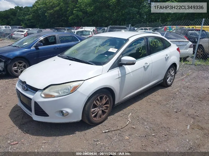 2012 Ford Focus Sel VIN: 1FAHP3H22CL349336 Lot: 39639630