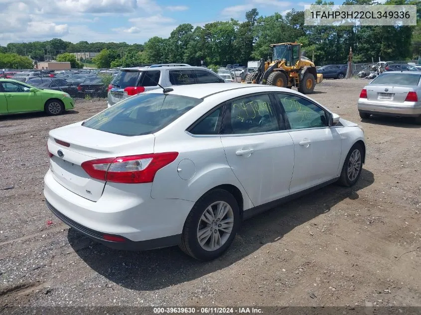 2012 Ford Focus Sel VIN: 1FAHP3H22CL349336 Lot: 39639630