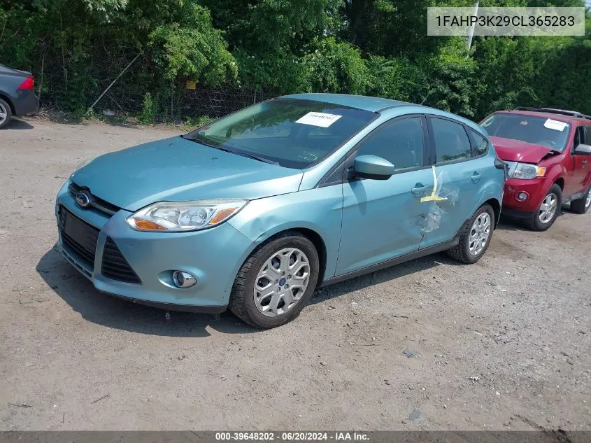 1FAHP3K29CL365283 2012 Ford Focus Se