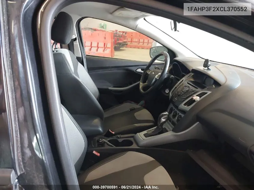 1FAHP3F2XCL370552 2012 Ford Focus Se