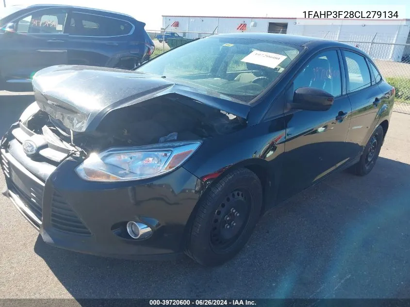 1FAHP3F28CL279134 2012 Ford Focus Se