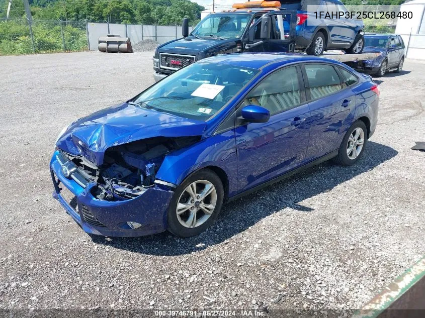 1FAHP3F25CL268480 2012 Ford Focus Se