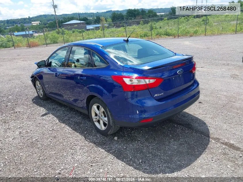 1FAHP3F25CL268480 2012 Ford Focus Se