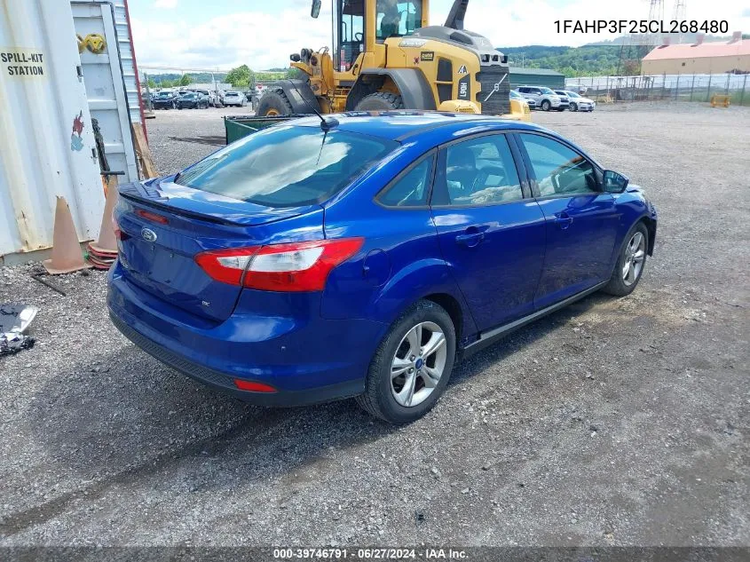 2012 Ford Focus Se VIN: 1FAHP3F25CL268480 Lot: 39746791