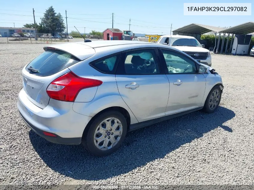 2012 Ford Focus Se VIN: 1FAHP3K29CL297082 Lot: 39856500