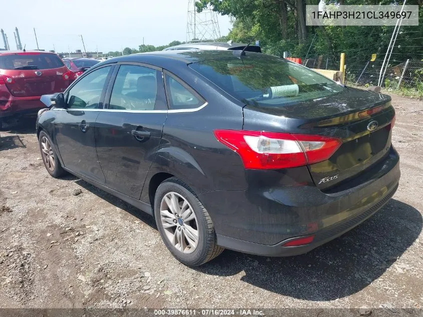 1FAHP3H21CL349697 2012 Ford Focus Sel