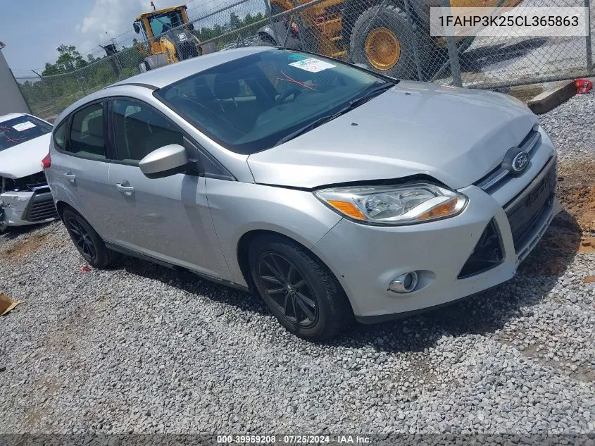 1FAHP3K25CL365863 2012 Ford Focus Se