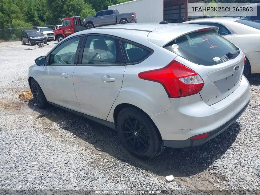 1FAHP3K25CL365863 2012 Ford Focus Se