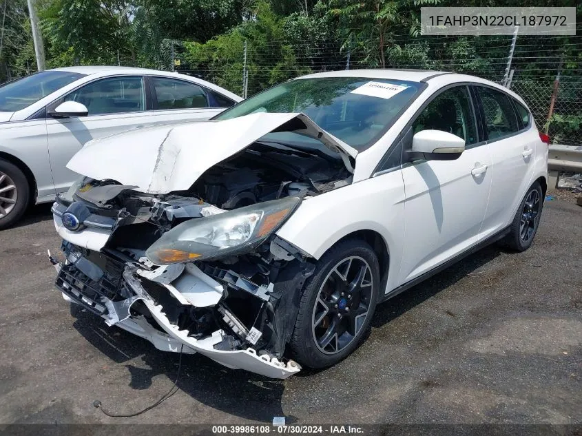 1FAHP3N22CL187972 2012 Ford Focus Titanium