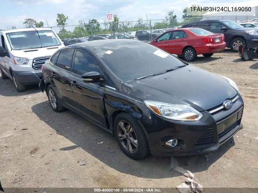 2012 Ford Focus Sel VIN: 1FAHP3H24CL169050 Lot: 40000100