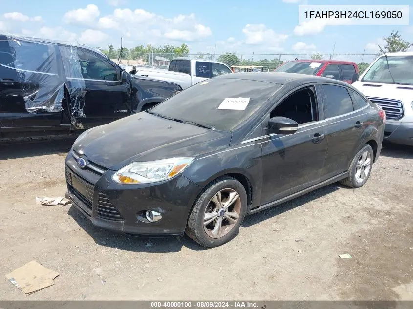 2012 Ford Focus Sel VIN: 1FAHP3H24CL169050 Lot: 40000100