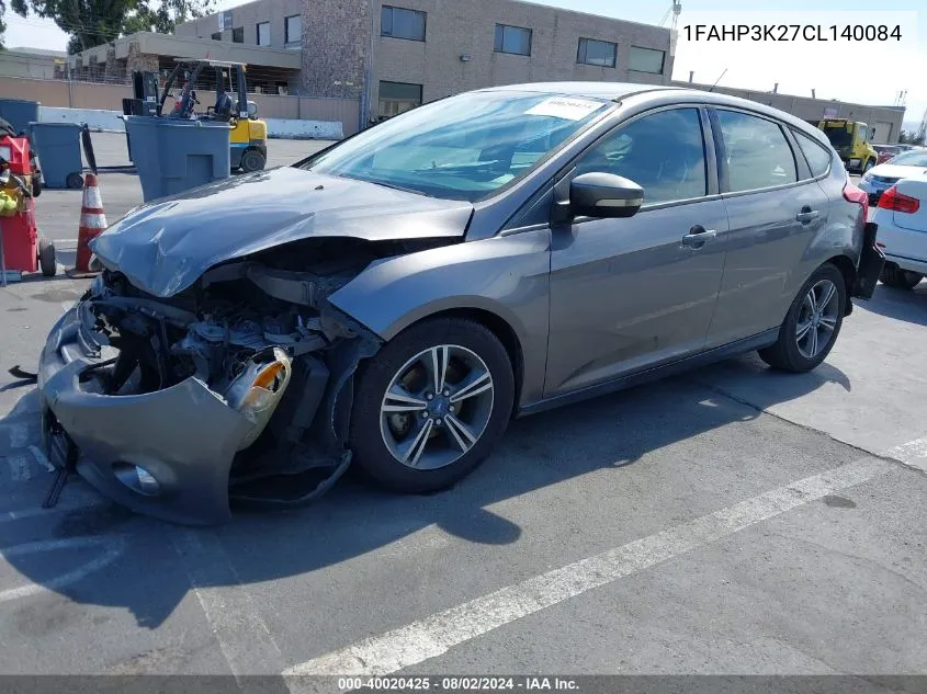 1FAHP3K27CL140084 2012 Ford Focus Se