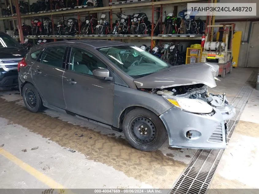 1FAHP3K24CL448720 2012 Ford Focus Se