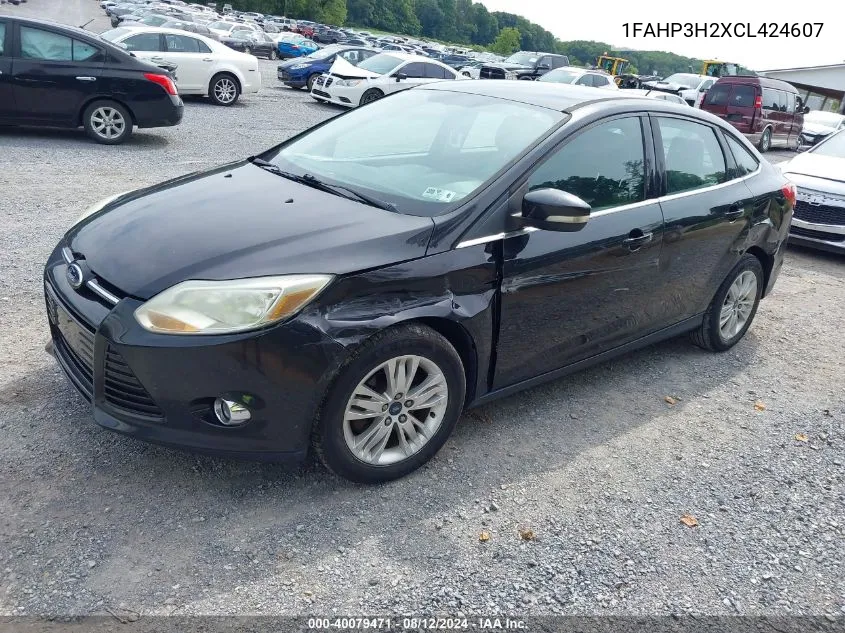 1FAHP3H2XCL424607 2012 Ford Focus Sel